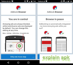 تحميل تطبيق adblock للتصفح بدون إعلانات مجانا للأندرويد